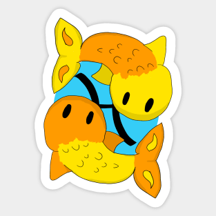 pisces bean Sticker